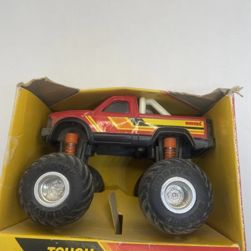 Buddy L‎ 1986 SPRINGERS OFF ROAD 4 X 4 Red Pick-Up Monster Truck in Box